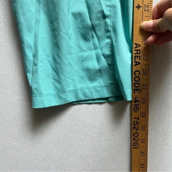 Patagonia Capris Teal Women's Pants Sz 8 - Picture 8 of 10